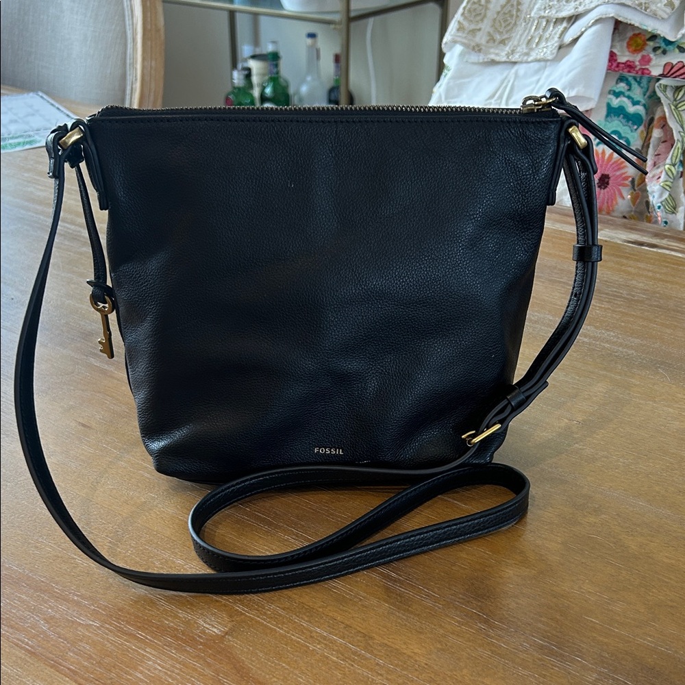 Fossil Black Crossbody Bag